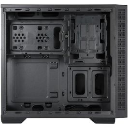 Chieftec UK-02B-OP Caja PC Cubo Negro ATX/microATX/Mini-ITX para Hogar/Oficina con USB 3.2 Gen 1 y Tipo C