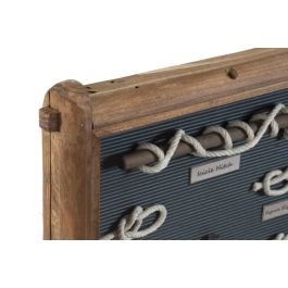 DKD Home Decor Marino dandou 26 Cuadro Azul Natural 4 x 46 x 34 cm (2 Unidades)