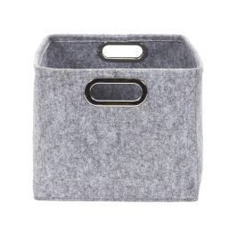 Home Deco Factory Juego De 2 Cestas Almacenar Poliester Colección Vallee Outlet