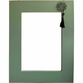 Espejo Oriental DKD Home Decor Verde Jade Dorado 2 x 90.5 x 70 cm