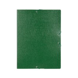 Carpeta Proyectos Liderpapel Folio Lomo 50 mm Carton Gofrado Verde