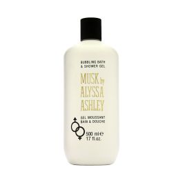 Alyssa Ashley Gel de Ducha Musk 500 ml - Fragancia Floral Amaderada Almizcle Unisex, Notas de Bergamota, Cardamomo, Sándalo y Vainilla Precio: 9.5900002. SKU: S4500367