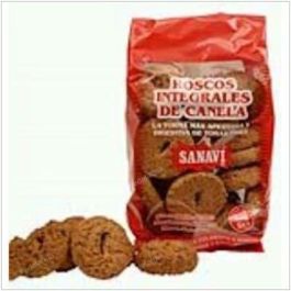 SANAVI Roscos de Canela Integrales 400g - Alto en Fibra, Bajo en Sal, Apto para Veganos Precio: 4.4999999. SKU: B1KCA4AXNM