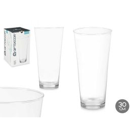 Jarrón de Cristal Cónico 30 cm - Giftdecor, Transparente (4 Unidades) Precio: 21.95000016. SKU: B1GVE6FBQB