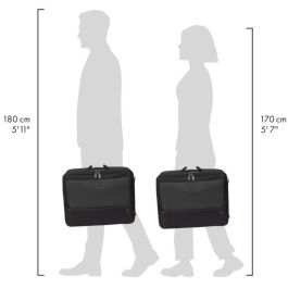DICOTA Multi TWIN FIVE Funda Maletín para Portátiles de 15 a 17.3 pulgadas - Negro