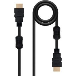 Nano Cable 10.15.1810 Cable HDMI 1.4 Macho - Macho 10m Negro