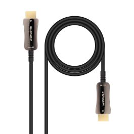 NANOCABLE Cable HDMI V2.1 AOC 8K@60Hz 4K@120Hz 48Gbps A/M-A/M, Negro, 15 m Precio: 41.50000041. SKU: B15ZZEDPRZ