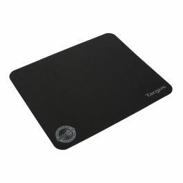 Targus AWE820GL Alfombrilla de ratón Antimicrobial Ultra-portable Negro para juegos 220x180x1.3cm