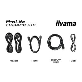 IIYAMA T1634MC-B1S Monitor Táctil 15.6" Full HD IPS LED HDMI DisplayPort VGA