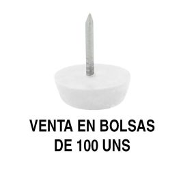 Herrajes Alk Deslizante-Quitarruido Ø15 Ø17 Ø20 Acabado Blanco - Bolsa de 100 unidades Precio: 3.50000002. SKU: B17GD3MDY6