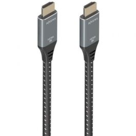 AISENS - CABLE HDMI V2.1 ULTRA ALTA VELOCIDAD / HEC 8K@60HZ 48GBPS, A/M-A/M, GRIS/NEGRO, 7.0M Precio: 19.94999963. SKU: B18RMSM6BT