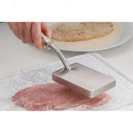 WMF 18.7222.6030 Maza para carne Profi Plus de Acero Inoxidable 31cm, apta para lavavajillas y con anilla para colgar