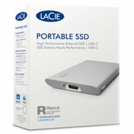 SSD externo - LaCie - SSD portátil - 500 GB - NVMe - USB-C SSD externo - LaCie - SSD portátil - 500 GB - NVMe - USB-C