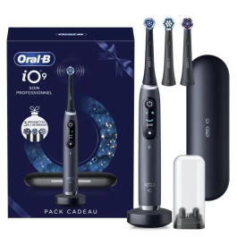 Oral-B 0RA8006530069199 iO 9 Edición Navidad Cepillo de dientes eléctrico conectado Negro Movimiento oscilante-rotatorio