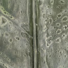 Rama Hoja Verde Nailon Decoración 129 cm