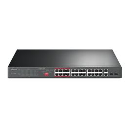 TP-Link TL-SL1226P Switch 24 Puertos PoE+ 10/100 250W, 2 Puertos Gigabit RJ45 SFP, Modo Extendido 250m para Vigilancia IP HD Precio: 189.4999997. SKU: S5603975