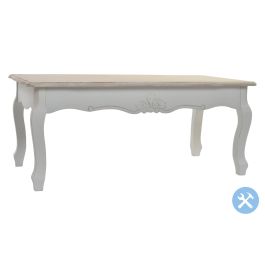DKD Home Decor Mesita Auxiliar Tradicional Colección Versalles3 Madera Abeto Blanco Natural 120x60x50 cm Precio: 178.88999975. SKU: S3021944
