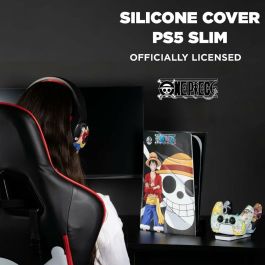 Konix Funda de Silicona para PlayStation 5 Slim - One Piece - Accesorio PS5 - KON1728085633310