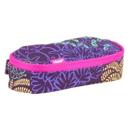 Milan Portatodo Ovalado Serie Especial Fireflies Lila Estuche con Malla Interior y Estampado de Vegetación 20.5 x 9 x 5.5 cm Precio: 6.9900006. SKU: B1FPJ4NVA5