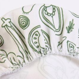 Cook Concept Juego 3 Tapas Reutilizables Tela Algodón Lavables Ilustradas Ø15.5 Ø18.5 Ø21 cm