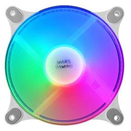 Mars Gaming MFDUOW Kit 2 Ventiladores 12cm FRGB Rainbow RGB Silenciosos