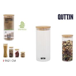 Tarro Boro Ottico Bamboo 9x21 cm - Quttin (12 Unidades) Precio: 36.49999969. SKU: B1HKQBNP86