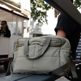 Thermobaby THE3023191937181 Bolso Cambiador Plumeo Verde Cactus