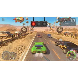 Just For Games Turbo Booster Racing Kit con volante y juego para PS5