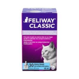 Feliway Recambio Classic para Difusor de Feromonas Calmantes para Gatos - Ayuda a Reducir Estrés y Problemas de Conducta - 48 ml, 1 Mes Precio: 26.49999946. SKU: S6102473