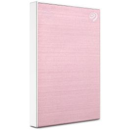 Seagate One Touch Disco Duro Externo 2TB HDD USB 3.0 con Protección por Contraseña Rose Gold
