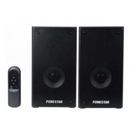 Fonestar Sistem Altavoces Class - 200N, Pareja de Altavoces Activos Hi-Fi, Inalámbrico, Madera MDF, 20 + 20 W RMS