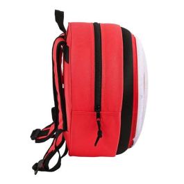 Mochila Escolar 3D The Avengers Rojo Negro Blanco (31 x 31 x 10 cm) Mochila Escolar 3D The Avengers Rojo Negro Blanco (31 x 31 x 10 cm)