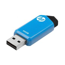 HP v150w 64GB USB 2.0 Flash Drive (Negro/Azul)