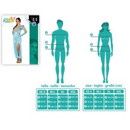 Disfraz para Adultos Azul Princesa Árabe XXL