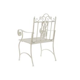 Silla Terraza Y Jardin DKD Home Decor Blanco 52 x 98 x 63.5 cm