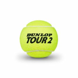 Pelotas de Tenis Brilliance Dunlop 601326 Amarillo Negro (3 pcs)