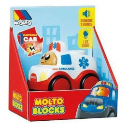 Molto Vehículos de Juguete Surtidos con Luces y Sonidos, Incluye 2 Pilas, Fabricados en Plástico. Modelos Aleatorios. Ideal para Niños de 1 Año en Adelante