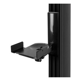B-Tech Side Clamping Loudspeaker Wall Mount with Tilt & Swivel, 25kg max, 135mm - 280mm clamp size, Tilt +/-10°, Swivel 360°, Black B-Tech Side Clamping Loudspeaker Wall Mount with Tilt & Swivel, 25kg max, 135mm - 280mm clamp size, Tilt +/-10°, Swivel 360°, Black