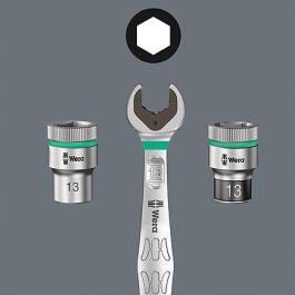 Wera 05135870001 Kraftform Kompakt W2 Wartung. Juego de 35 herramientas con llave y carraca