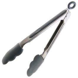 Cook Concept Pinzas de Silicona con Bloqueo de Cierre, Colores Surtidos (Rojo, Lila, Negro, Verde)