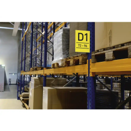 Durable Señal de Pasillo Magnética A4 Vertical para Estanterías, Lámina PET, Incluye Software Duraprint, Pack de 10 Unidades Precio: 130.5000004. SKU: B1FWJEWXYM