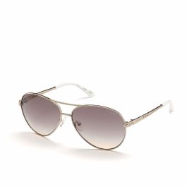 Guess Gafas GU7470-S 28E Gafas de Sol para Mujer, Montura Metal Oro Rosado, Cristales Marrón, Lente 60mm Puente 13mm Patilla 135mm