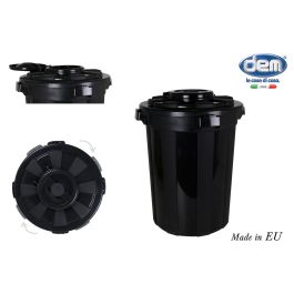 Dem Cubo de Basura Hop 70 litros con Tapa y Anclaje, 50 cm de diámetro x 62 cm de alto (3 Unidades) Precio: 33.88999944. SKU: B1A75JEDSV