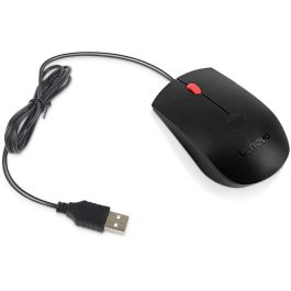 Lenovo 4Y51M03357 Ratón Biométrico USB con Sensor de Huellas Dactilares, Óptico, 1600 DPI, Ambidextro, Negro