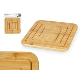 Tapete Cuadrado Bambu Kinvara 18X1CM (24 Unidades) Precio: 38.69000047. SKU: B1F4GAVWRW