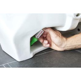 Edding Marcador en spray pintura fluorescente a la tiza verde para agujeros perforados, multisuperficie, 250 usos, Ø3 a 13mm