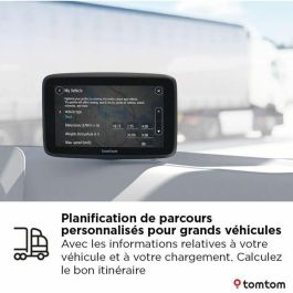 GPS - TOMTOM - GO Professional 6 EU 2ª Generación - Mapas de Europa, Servicios Pro, Pantalla Táctil