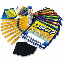 Goliath Sketched 8 Players Juego de mesa: el clásico teléfono árabe con dibujos en lugar de palabras