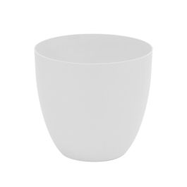 Plastiken Maceta de inyección modelo cuenco Ø18cm color blanco