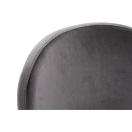 Silla Chic DKD Home Decor Negro Dorado 58 x 73 x 62 cm Silla Chic DKD Home Decor Negro Dorado 58 x 73 x 62 cm